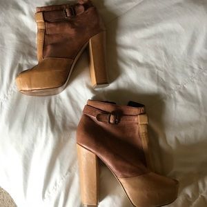 Steve Madden Peep Toe Boots